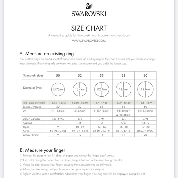 Swarovski Diamond Ring - Picture 6 of 6